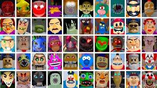 Compilation of All Jumpscares of Roblox Best Obby Games