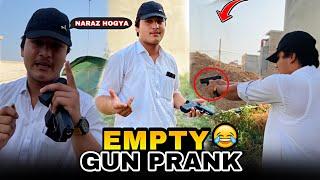 Gun Prank On My Friend | Friend Naraz Hogya🫣 |Gun Prank