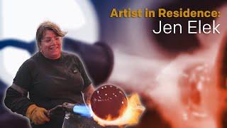 How Artist Jen Elek Evokes Emotion Through Bold Color and Glass