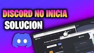 Solucionar Error Discord No abre o Discord no Inicia en Windows 11