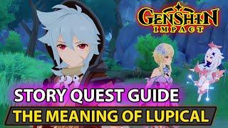 Genshin Impact - How To Complete (Razor) Story Quest (The Meaning Of Lupical) Chapter 1 Guide