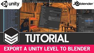 How to export a Unity level to Blender (Tutorial) by #SyntyStudios