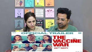 Pak Reacts The Vaccine War | Official Hindi Trailer | Vivek A | Nana Patekar, Pallavi Joshi, Raima S