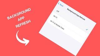 How to turn on/off background app Refresh on iPhone 15/iPhone 15 Pro Max