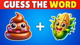 Can You Guess The WORD By Emojis?  Emoji Quiz