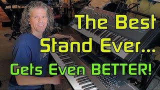 I didn't think I could love this keyboard stand more - I was wrong! I'm AMAZED!