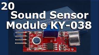 Lesson 20 - Sound Sensor Module KY-038