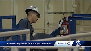 1,900 new jobs at Sandia Labs up for grabs in 2019