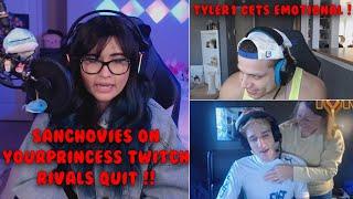 IOKI Reaction To Be With TYLER1 So Lovely  | Sanchovies on YourPrincess Twitch Rivals Quit ?!