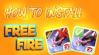 How to Install Free Fire Ob35 || TELUGU || CHIRON W16