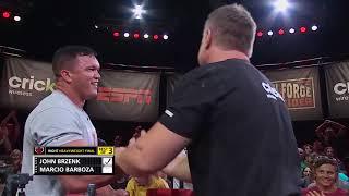 WAL 2015 Heavy Right Final John Brzenk v Marcio Barboza