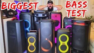 Biggest BASS Test 2025 JBL VS Sony VS LG VS Samsung