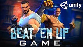 Create A 3D Fight Game In Unity In One Video | 3D Beat Em Up Unity Tutorial | Fight Game Unity3D