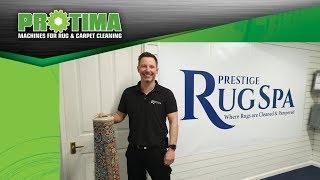 The owner of Prestige Rug Spa UK recommends Protima equipment