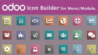 Odoo Icon Builder | How to add icon for menu and module in Odoo | Free Icon Builder