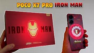 Unboxing POCO X7 Pro - Iron Man Edition | GAMING PHONE?! (PUBGM, CODM, GENSHIN)