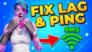 Fix Fortnite Lag, High Ping & Packet Loss - Solve Network Problems