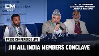 Live Press Conference | JIH All India Members Conclave | Deccan Media