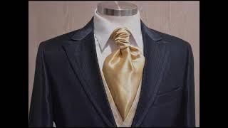 COMO HACER NUDO DE CORBANDA PERFECTO PASO A PASO - HOW TO TIE AN ASCOT TIE