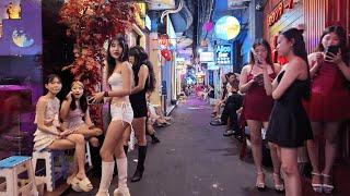 Vietnam Nightlife - Little Japan TourHo Chi Minh Saigon 4K - June 26