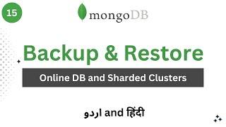 Backup and Restore with Mongodump | Mongodb Atlas and Sharded Clusters