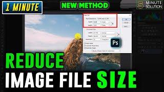 How to reduce jpeg file size in photoshop 2024