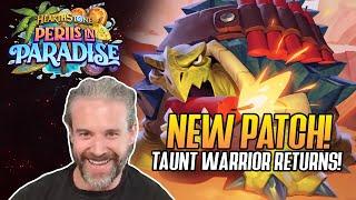 (Hearthstone) NEW PATCH! Taunt Warrior Returns