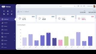 Bootstrap 5 Fully Featured Responsive Admin & Dashboard Template Free