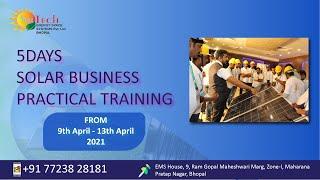 Solar Startup Training | 5Days Training By Sanyam Indurkhya | 9th April to 13th April