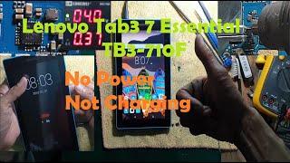 Lenovo TAB3 7 Essential No Power, Not Charging