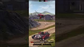 СТАТИСТ ОСТАЛСЯ 1 vs 4 НА новой ТОКСИЧНОЙ ИМБЕ с ДУПЛЕТОМ в #blitz #tanksblitz #shorts