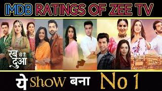 Zee TV All Shows IMDB RATINGS | Imdb Ratings of Zee TV