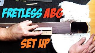 How To Set Up A Fretless Acoustic Bass Guitar