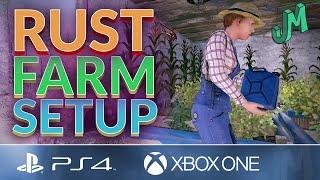 Farm Basic Setup Cultivator Guide  Rust Console  PS4, XBOX