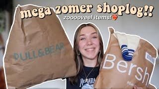 BERSHKA en PULL&BEAR SHOPLOG!! *zomer try-on shoplog voor vakantie!*