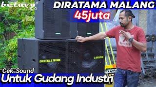 Cek Sound DIRATAMA TEKNIK Malang Paket 45 Juta | Paketan Viral Dari Brewog Laris Manis  Betavo