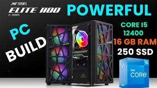 "Best Budget PC Build 2025 | Core i5 12400 + 16GB RAM + 256GB SSD