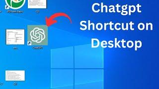 How to Create a ChatGPT Shortcut icon on Desktop