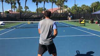 ATP Tennis Training with Coach Dabul