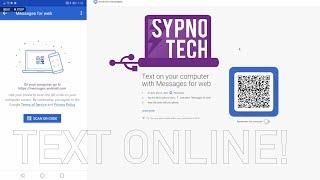 This Is Android Messages For The Web!