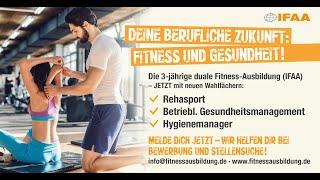 Auszubildene für Fitness & Gesundheit gesucht! Jetzt bewerben als Fitnessfachmann/-frau (IFAA)