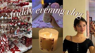 FRIDAY VLOG *shopping, decorating, + nails*