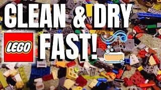 How to CLEAN and DRY Lego Parts FAST!