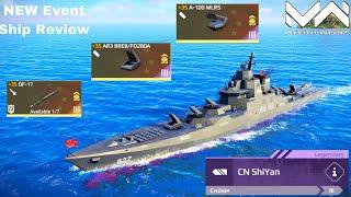 Modern Warships CN ShiYan - November New Event Ship Review | Modern Warship