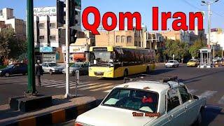 Traveling Iran Qom City Tour By Bus Middle East 2020