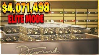 STEALING $4,071,498 WORTH OF DIAMONDS ON GTA ONLINE! | Big Con (Elite & Hard Mode)