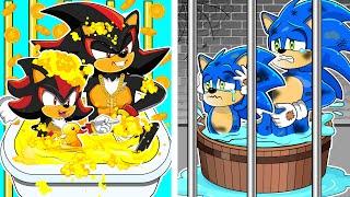 Sonic The Hedgehog 3 Animation //RICH vs POOR DAD in Jail: BABY Love Their DADDY  | KoKo Channel