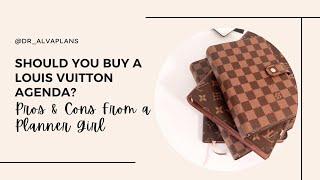 Should You Buy a Louis Vuitton Agenda? | Pros & Cons From a Planner Girl