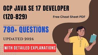 OCP Java SE 17 Developer (1Z0-829) Exam Dumps & Questions 2024