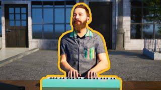 How does a Metahuman avatar play piano?